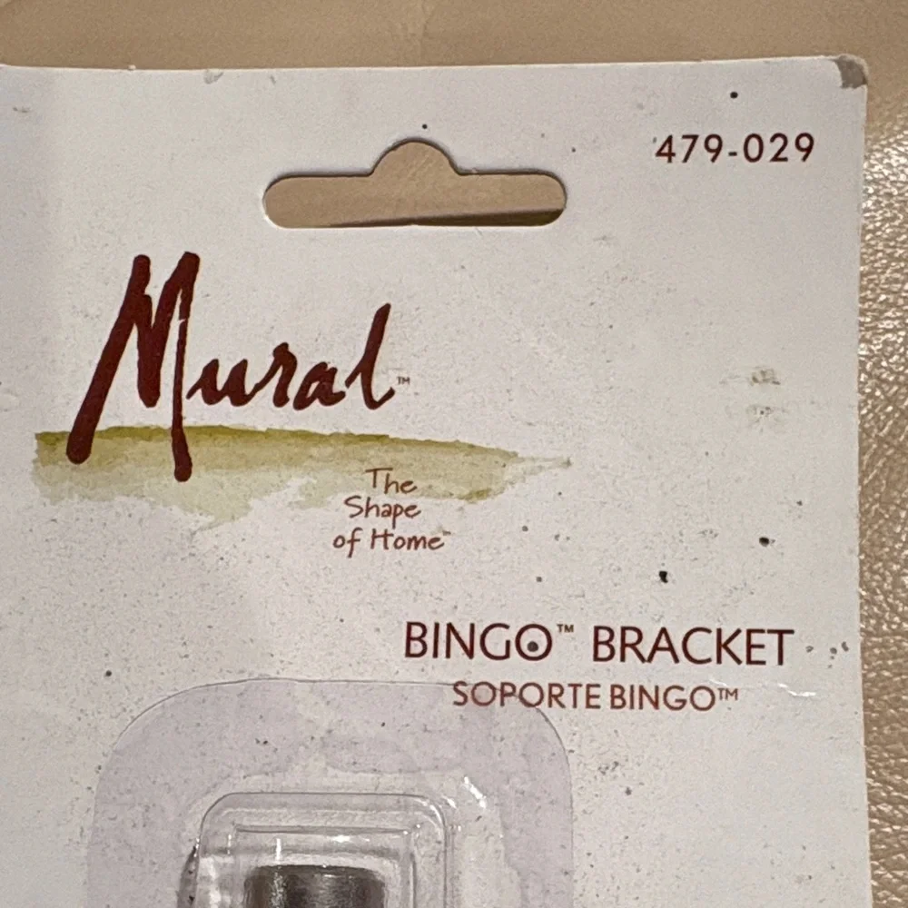 Mural Silver Wall Decor Display Bracket